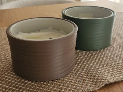 Large Loewe-style Candle Holder