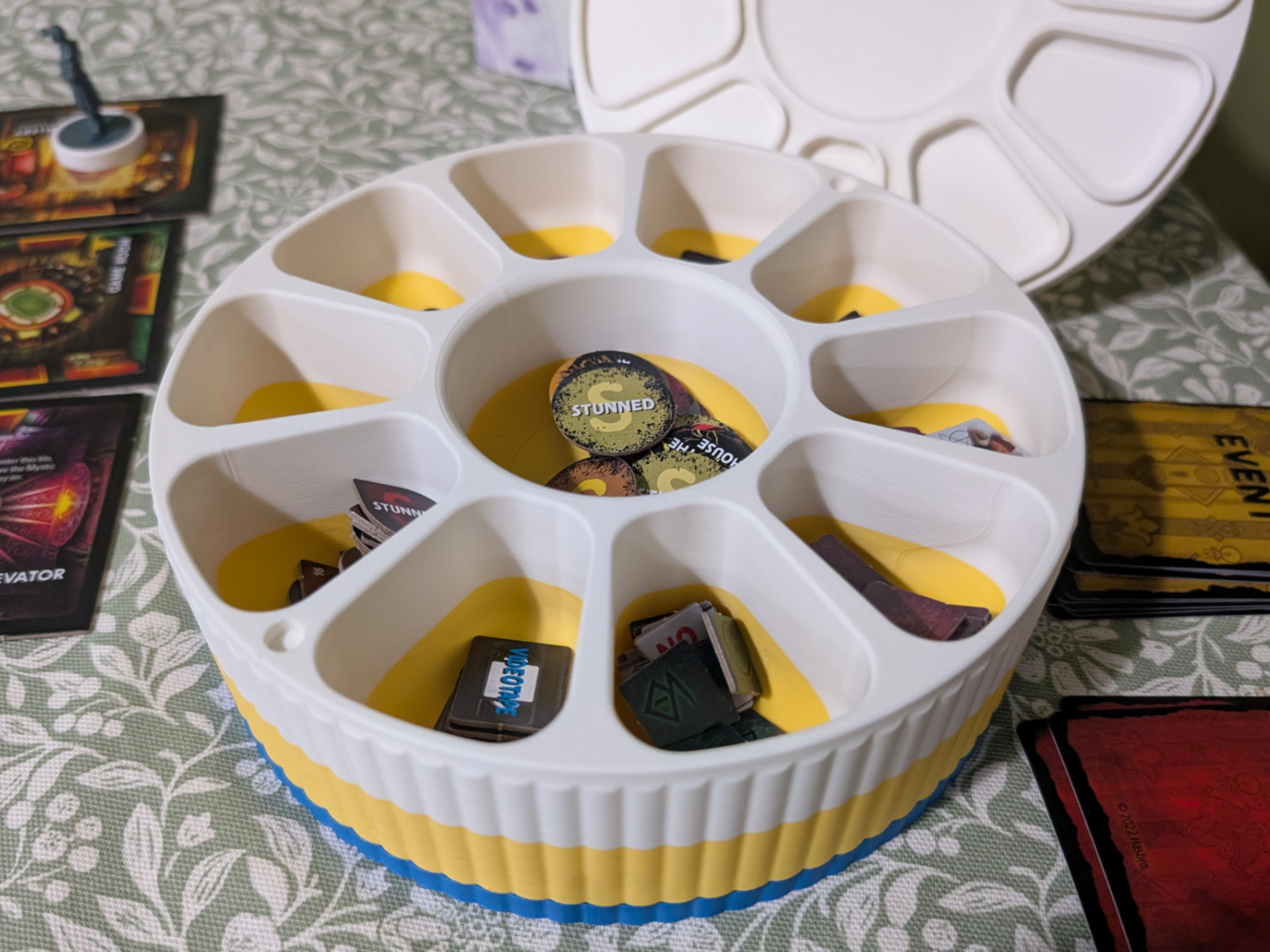 More Pockets! Spinning Board Game Token Storage