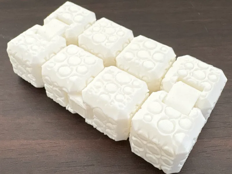 Textured Infinity Cube (Bubbles!)