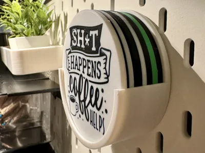Skadis Coaster Holder
