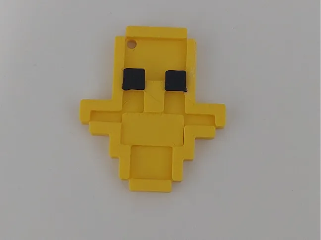 Minecraft totem - Keychain