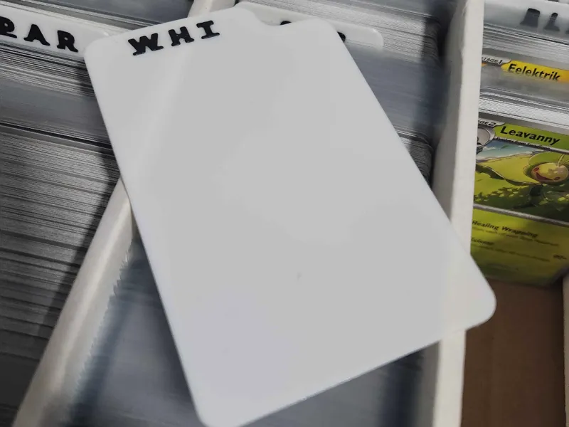 Pokemon Card Dividers with Set Name