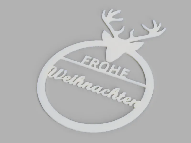 Weihnachtskranz / Türkranz