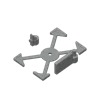 PETG with PLA Support | 0.2mm layer, 2 walls, 15% infill