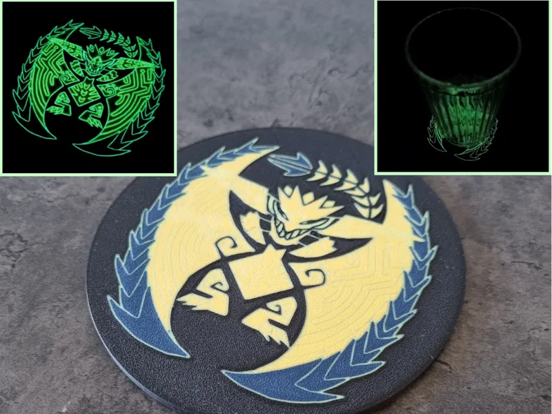 Glow Coaster Rey Dau (from Monster Hunter)