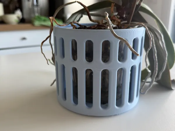 Cache-pot pour orchidée