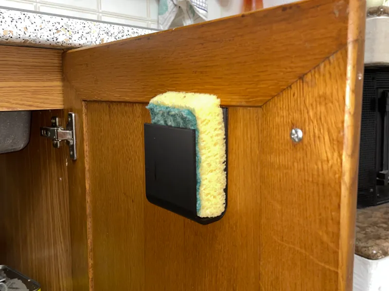 Kitchen sponge holder
