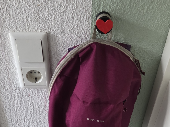 Taschenhalter mit Schildträger anpassbar 