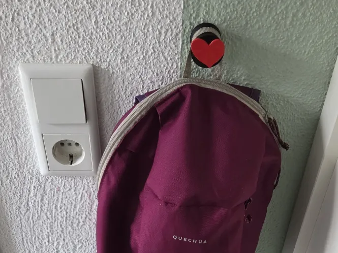 Taschenhalter mit Schildträger anpassbar 