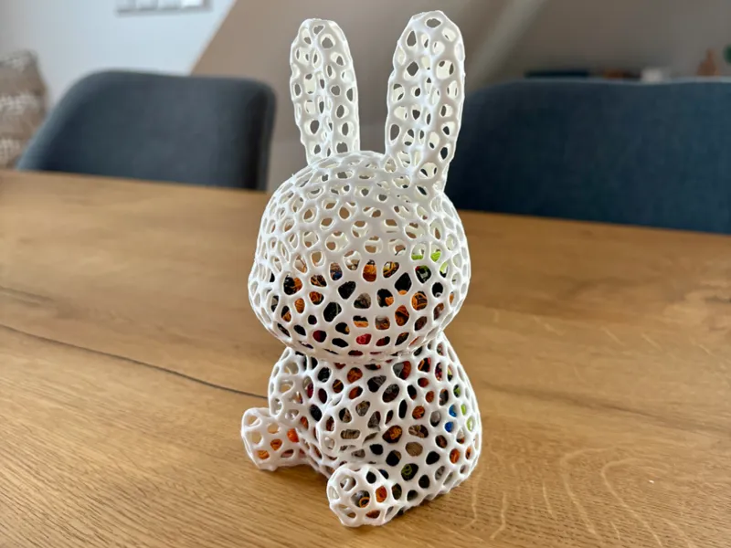 Voronoi PrintPoop Bunny Recycler