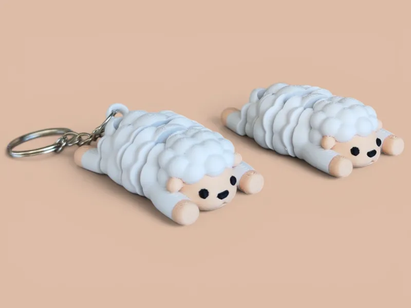 Flexi Sheep & Keychain