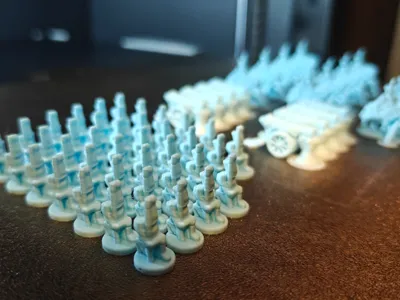 Risk Board Game Pieces, 1993 Edition