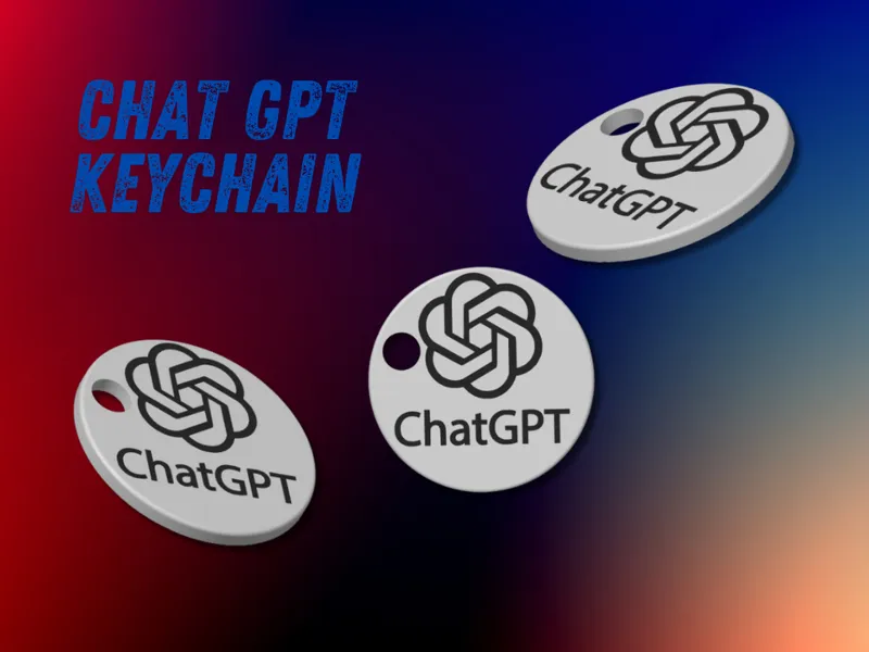 Chat GPT keychain