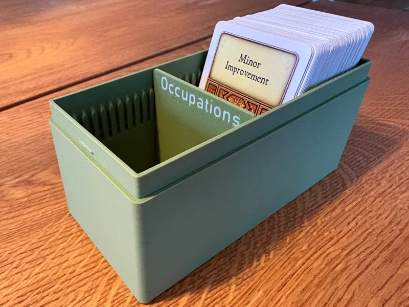 Playing/trading card box A1 Mini version