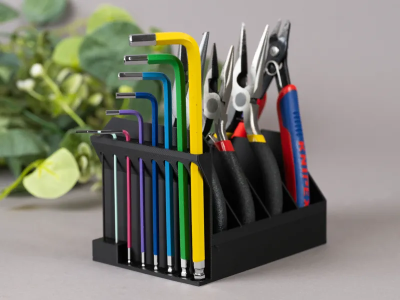 Desktop Tool Tidy for Pliers, Cutters and Hex keys