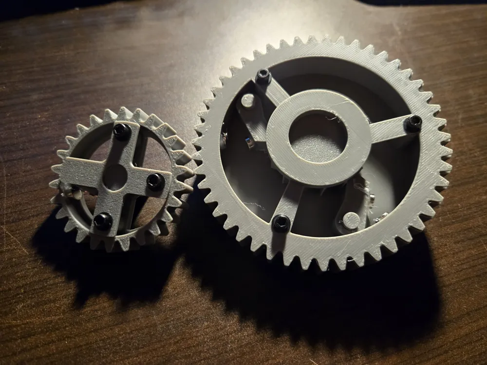 One Time Rotation Gear Small One-way Rotation Gear (v2) - Free 3D Print Model - MakerWorld