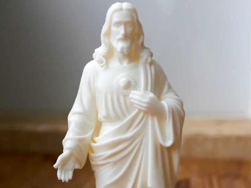 Jesus Christ with the Sacred Heart (Realistic)