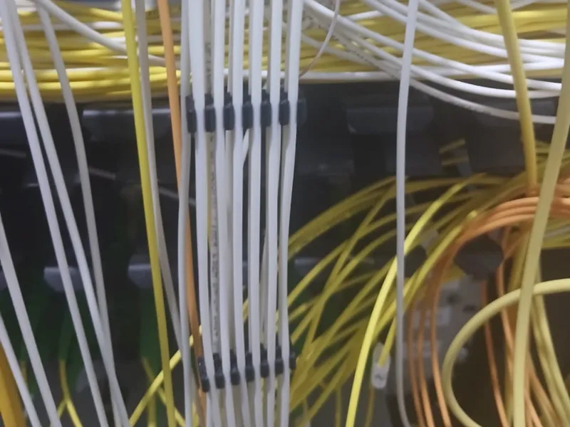Orgnizador cable fibra optica