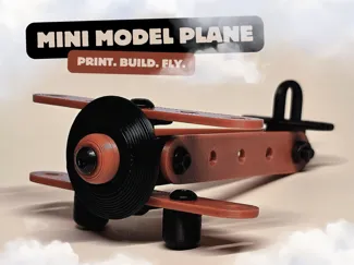 Mini Model Plane [Build Kit]