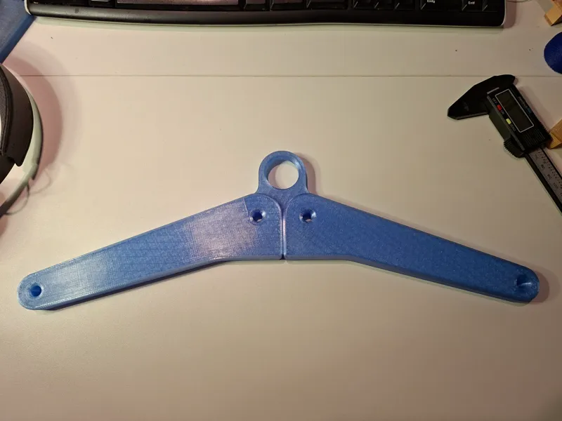 Heavy-Duty Foldable Coat Hanger