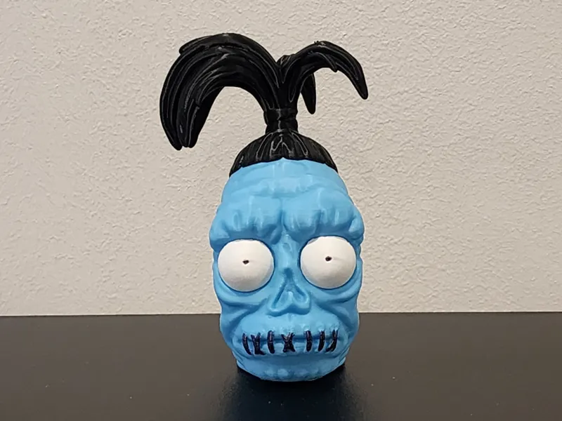 Shrunken Head Beetlejuice Inspired