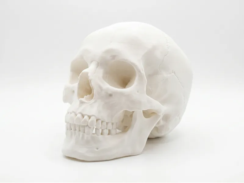 Real Human Skull Max Detail