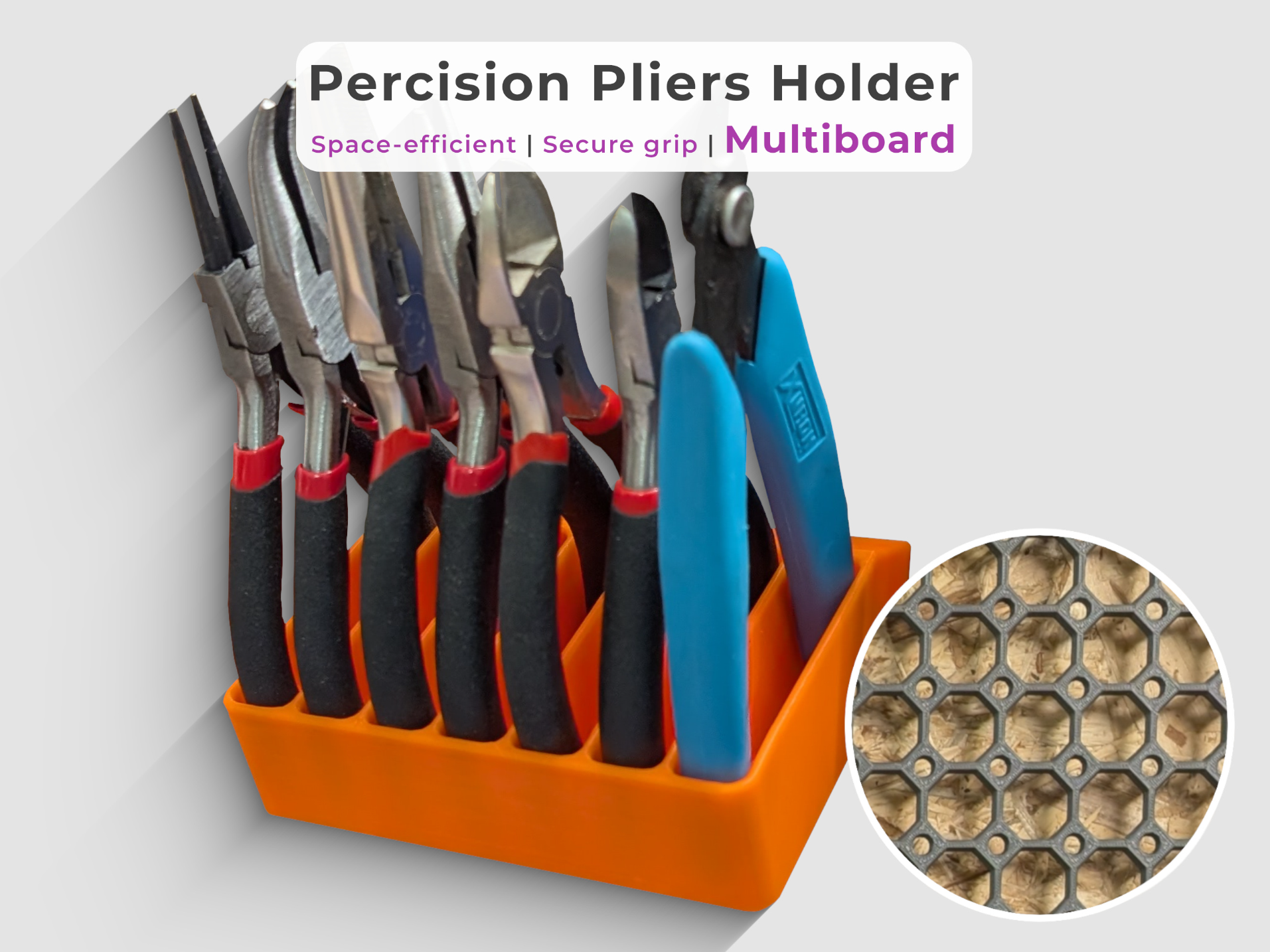 Precision Pliers Holder for Multiboard