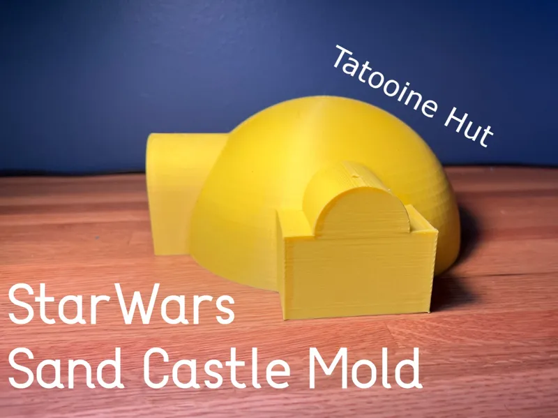 Star Wars Sand Castle Mold (Tatooine Hut)