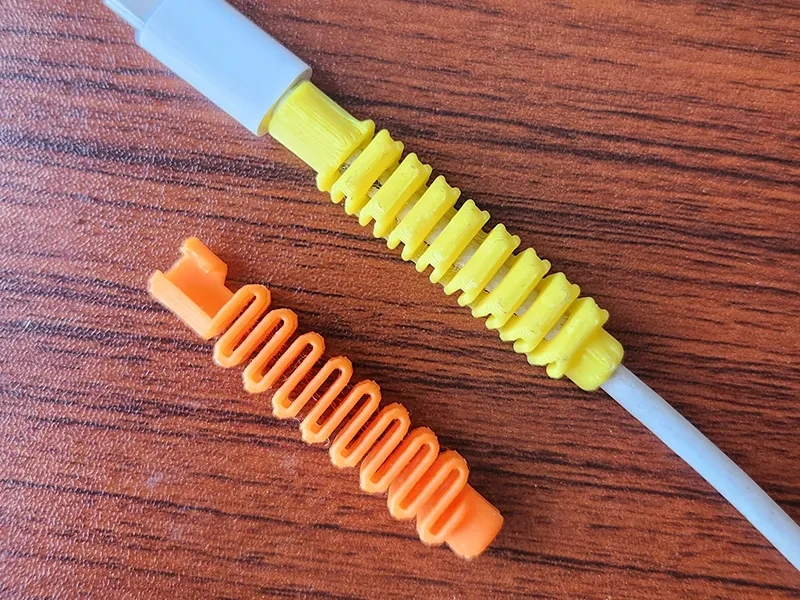 Miniatura 2 do modelo 3D 数据线保护套