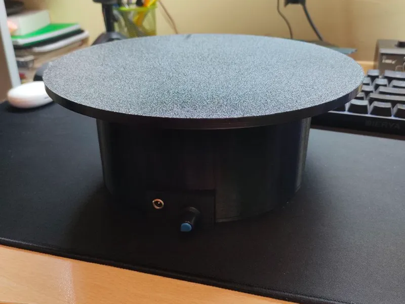 Giradischi Ø26cm per Scansione 3D ad Alta Coppia