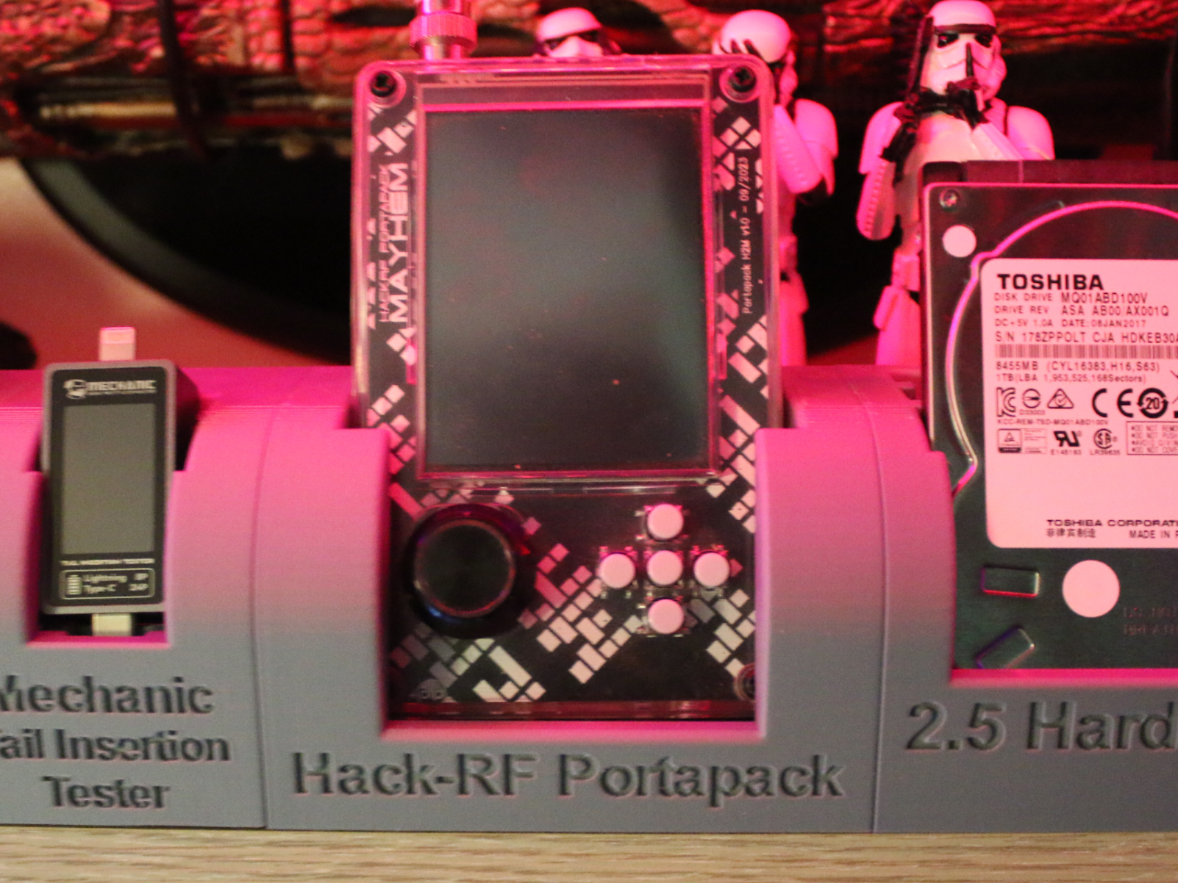 Karlz Docking Bays = HackRF PortaPack