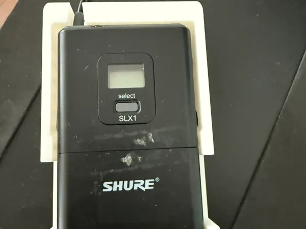 Support pour émetteur ceinture Shure SLX1