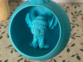 Boule de noël Stitch