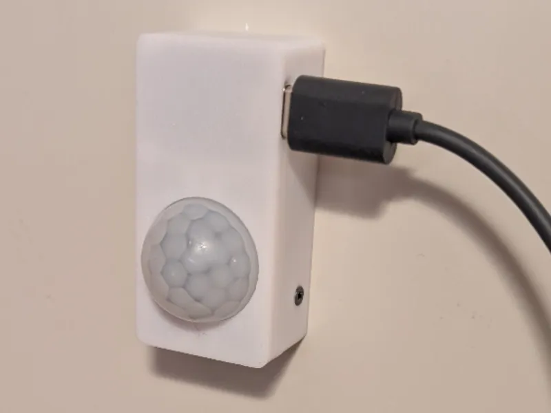 Magnetic ESP32-C3 + HC-SR510 Motion Sensor Case