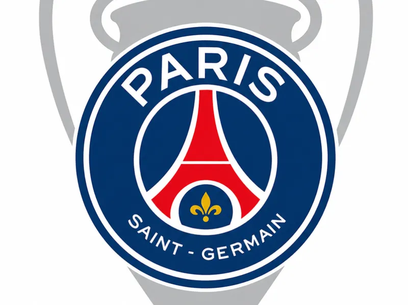 PSG Champions League Trophy Cutout