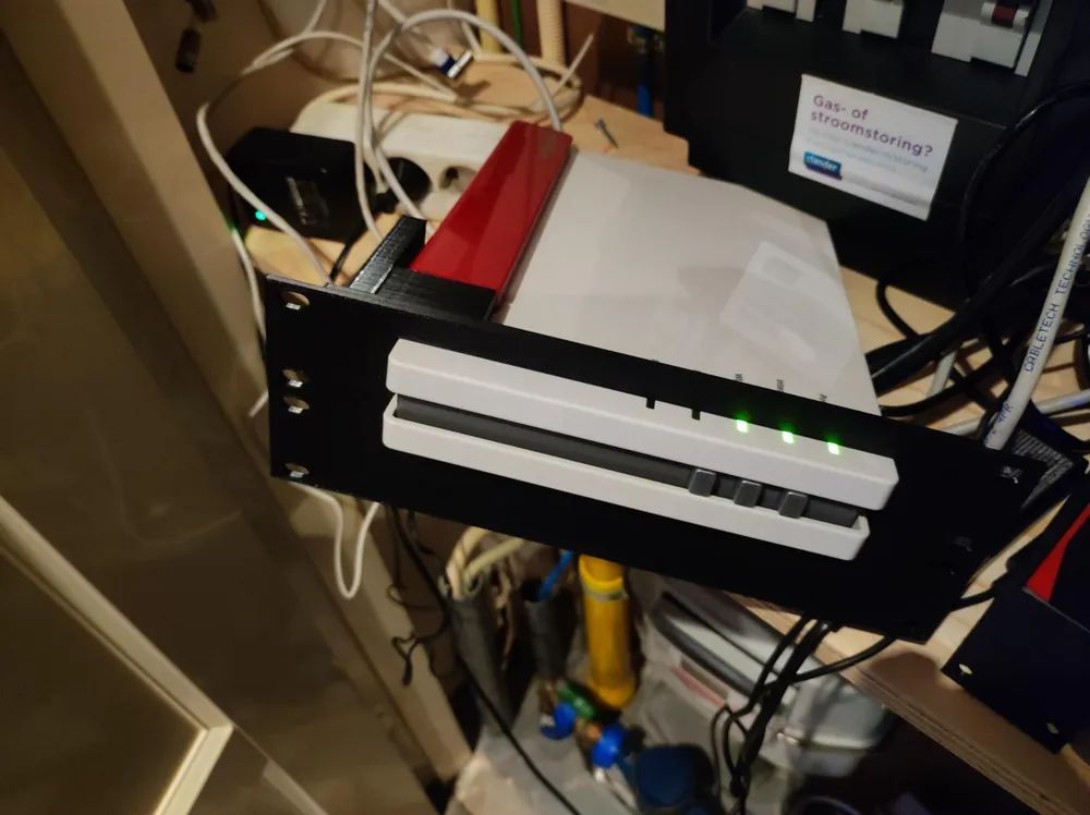 10-inch rack mount for AVM Fritz!Box 7583 – 2U by EdaBee - MakerWorld