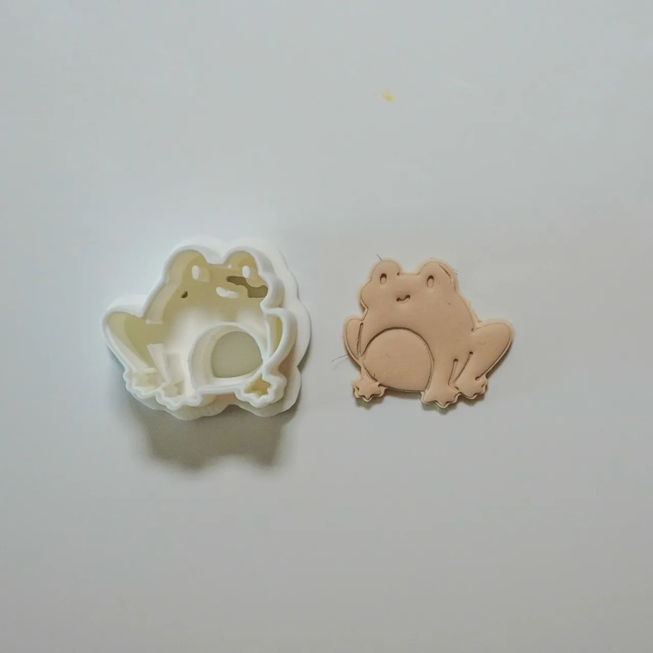 Cute Frog Polymer Clay Cutter Earrings Necklaces view 3