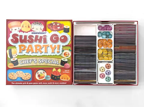 Organizador: Sushi Go Party: Chef's Special - Organizer Insert — referencia de MakerWorld