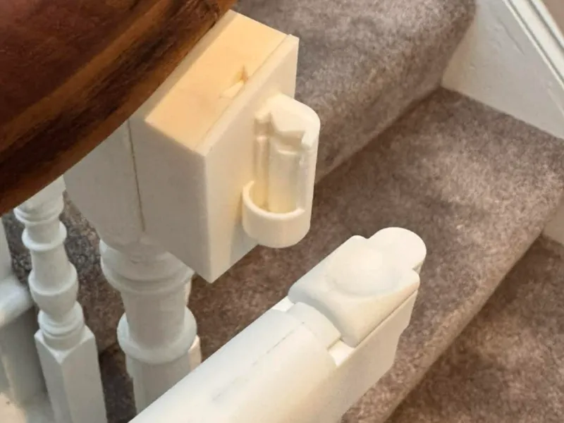 BabyDan Stair Gate Lock Smaller Height w/ Dovetail