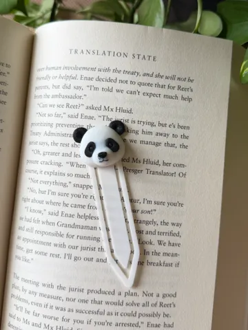 Accesorio de lectura: Panda bookmark — vista de referencia 2