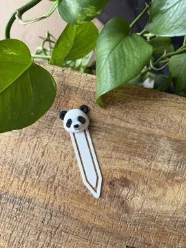 Accesorio de lectura: Panda bookmark — vista de referencia 4