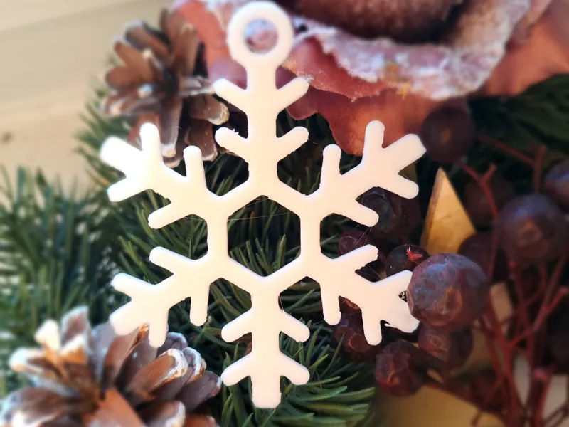 Christmas Tree Ornament Snowflake