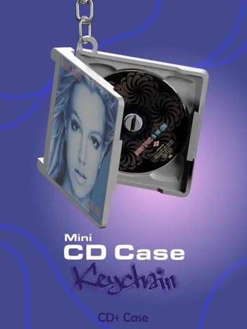 Llavero: Mini CD Keychain With Hinge and No Supports — vista de referencia 2