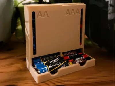 AA & AAA Battery dispenser