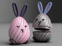 Lapin surprise œuf de Pâques — photo 1