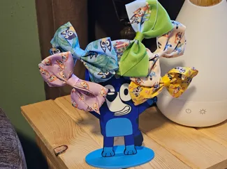 Bluey Hair Clip/Bow Holder