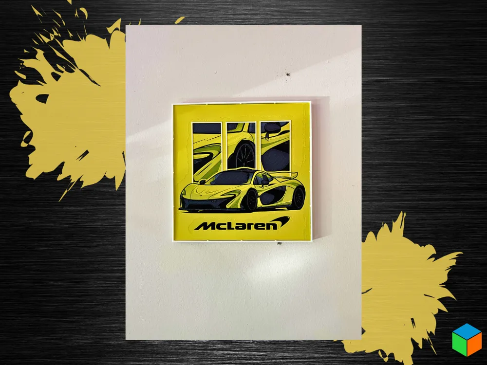 McLaren P1 HueForge Print