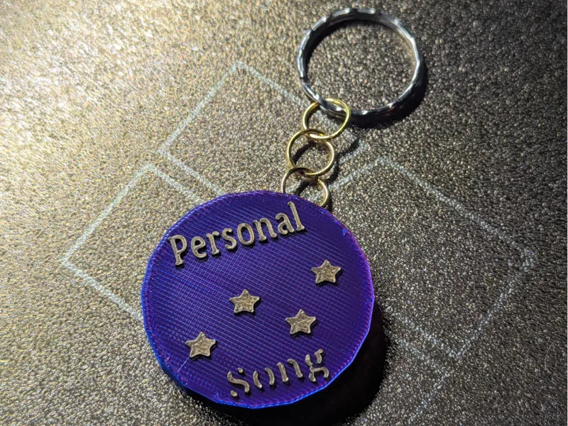 Personal Song NFC coin