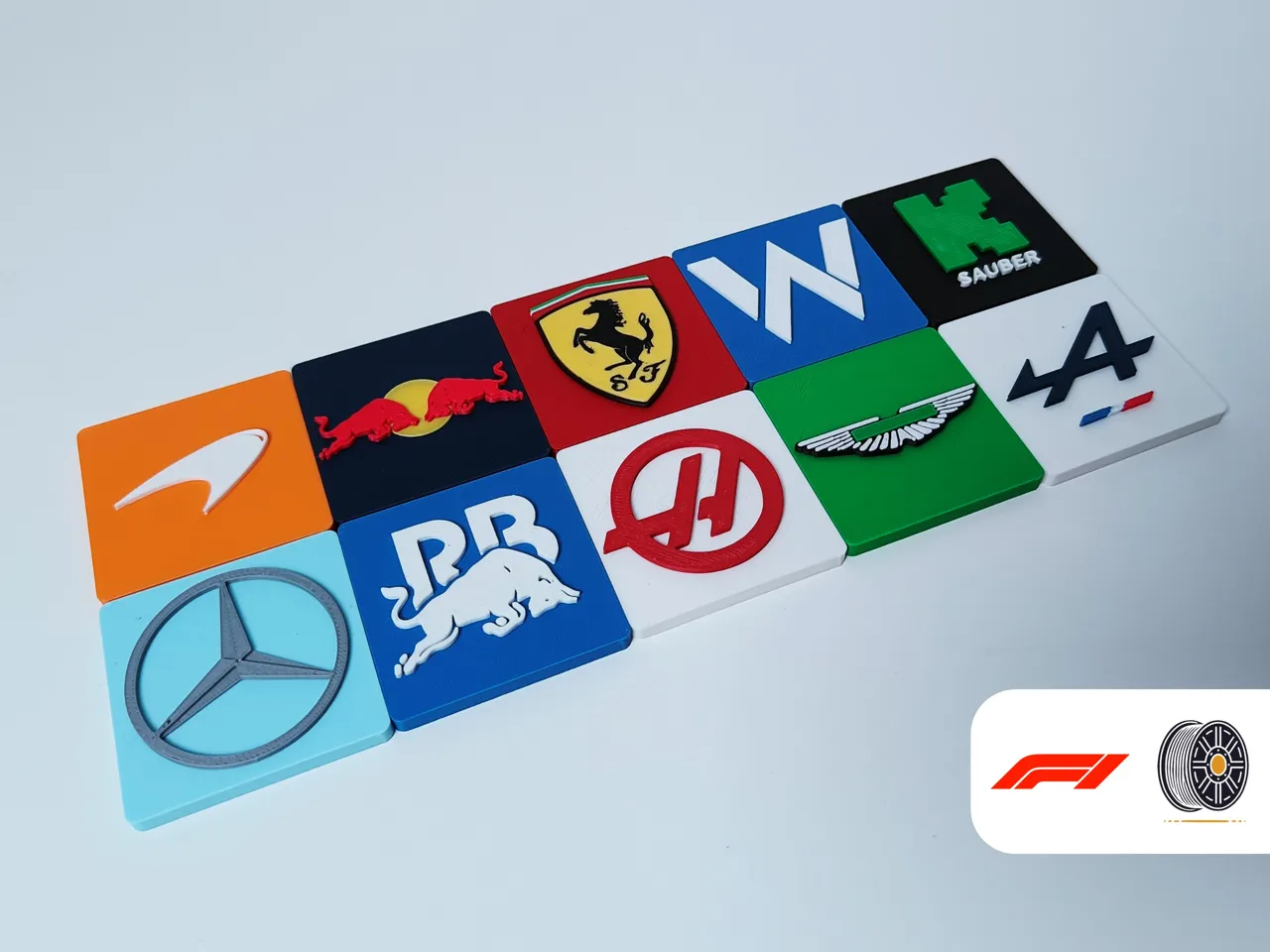 F1 Speed Champions Mount | All Team Logos Included view 3