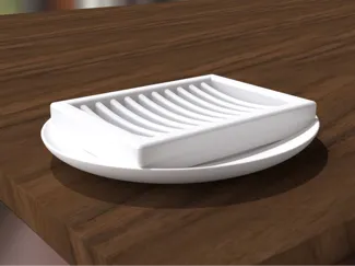 Simple soap bar holder 3.0